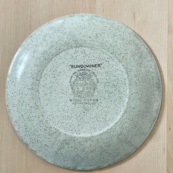 Set of 3 | Vintage (1970s) Wood & Sons “Sundowner” Bread & Butter Plates - Picture 3 of 5